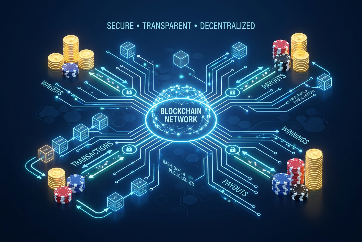 Nowoczesna technologia blockchain w kasynach online
