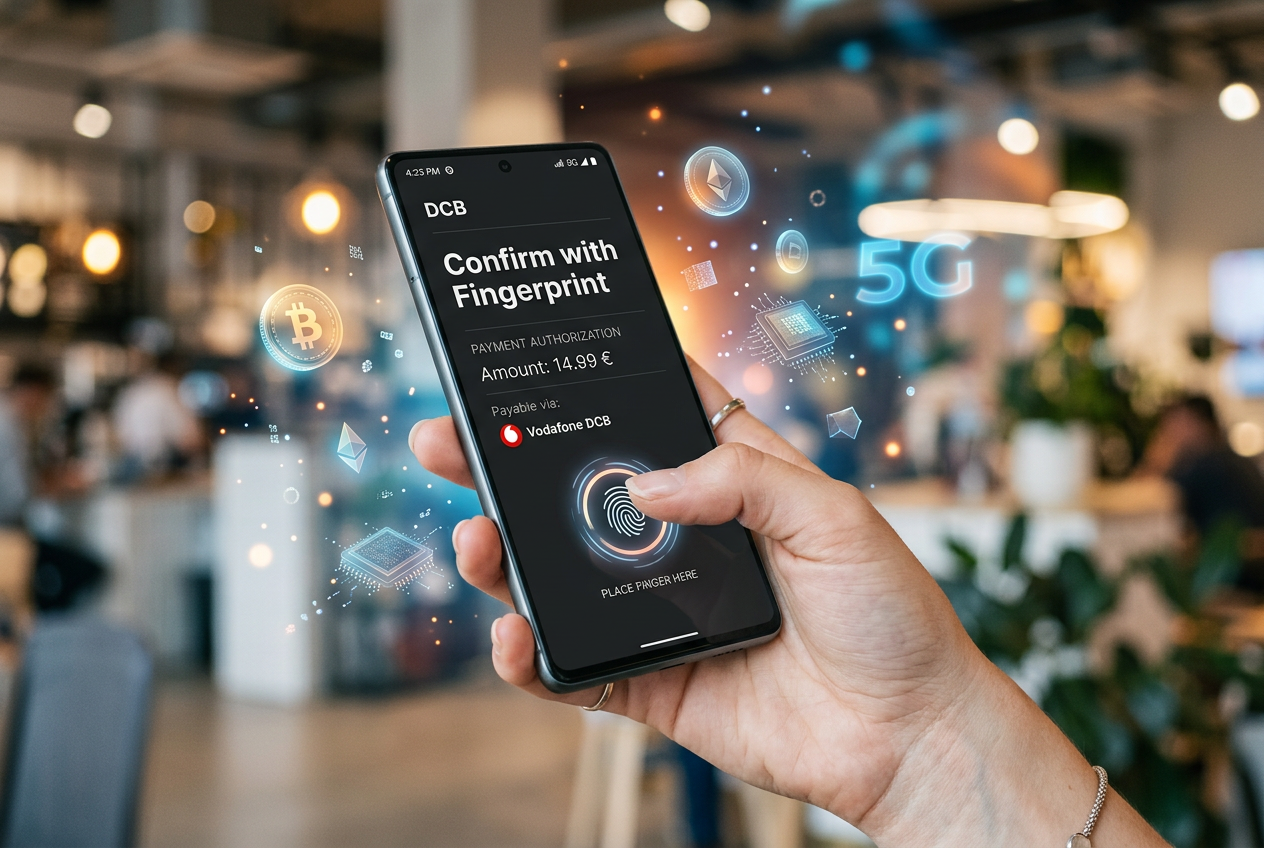 Mobilny interfejs płatności za pomocą rachunku telefonicznego w nowoczesnym kasynie 2026